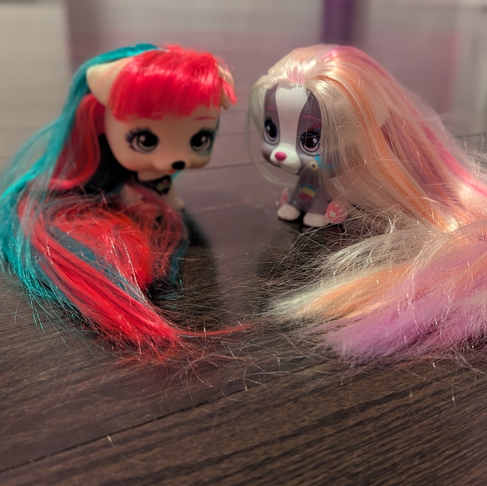 2/$20 VIP Pets Dolls • Long Hair • Set of 2